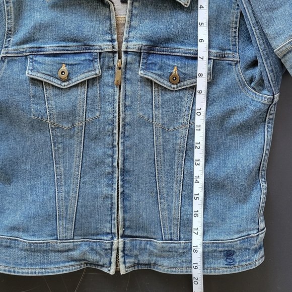 Women’s Jean Jacket. S, Gear for Sports. Day of the Dead vintage, unique. EUC - Picture 8 of 8
